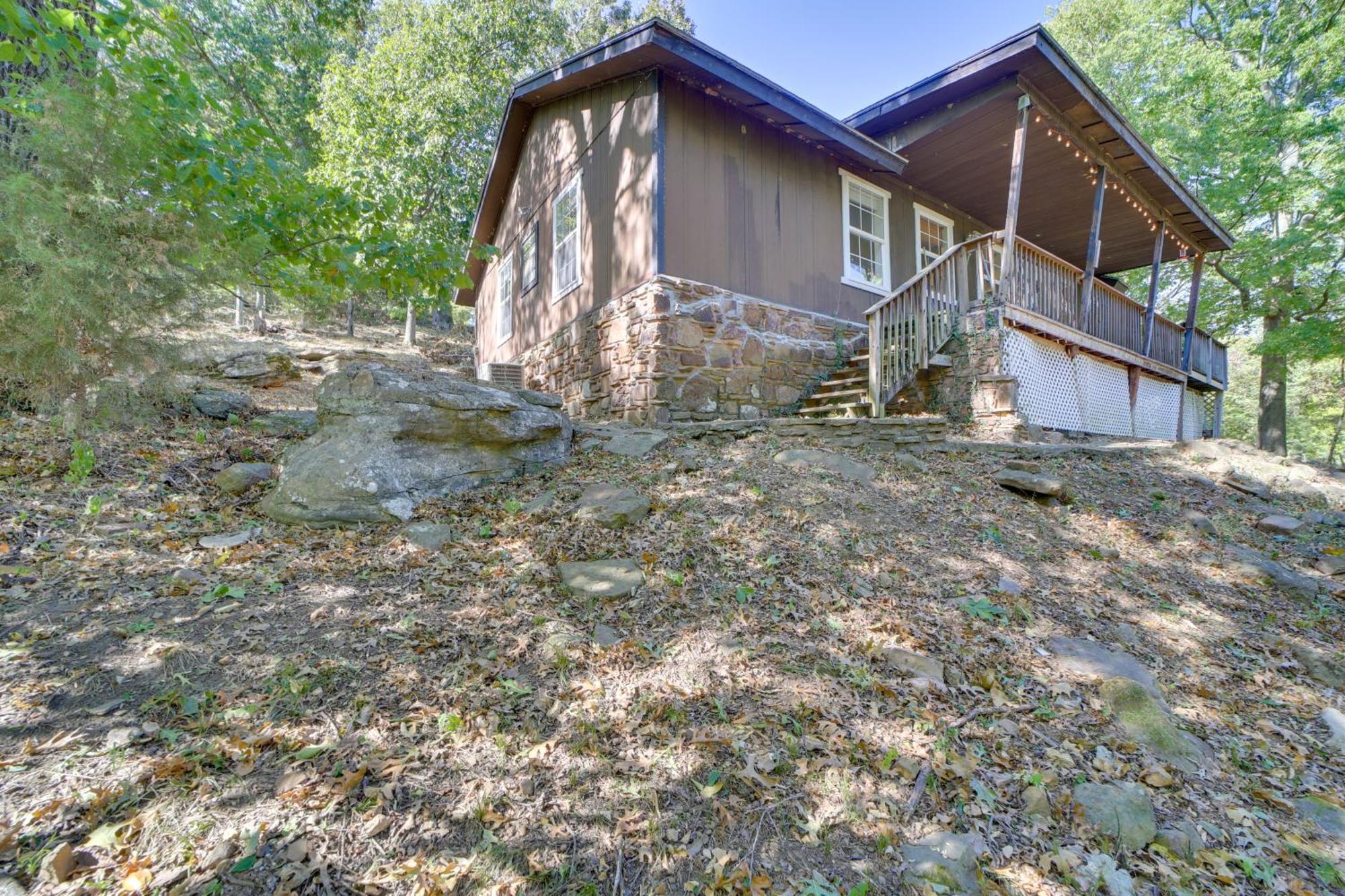 Secluded Vian Retreat Close To Tenkiller Lake Экстерьер фото