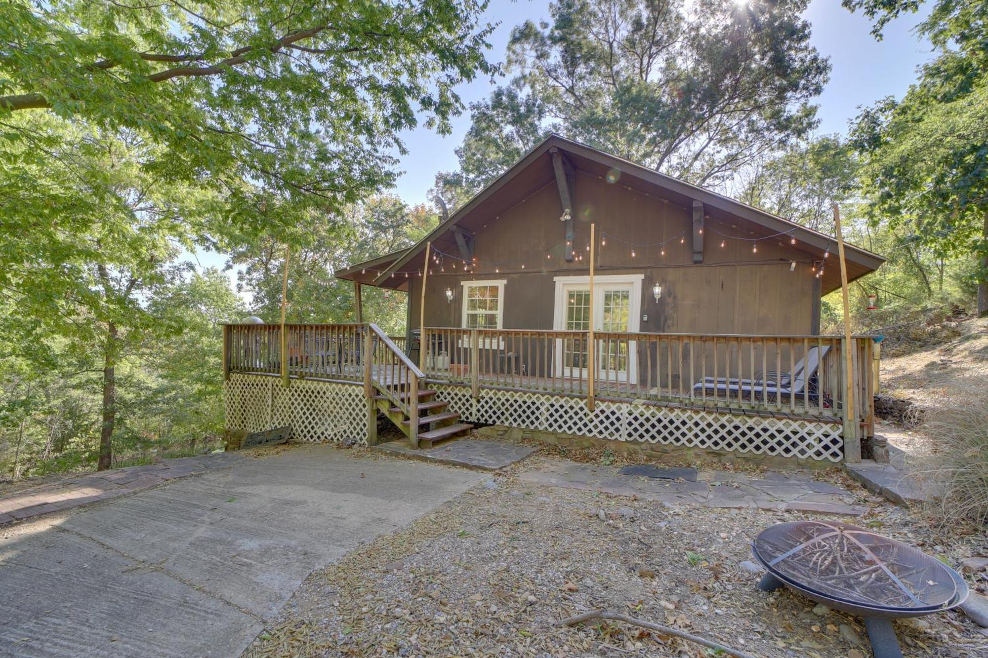 Secluded Vian Retreat Close To Tenkiller Lake Экстерьер фото